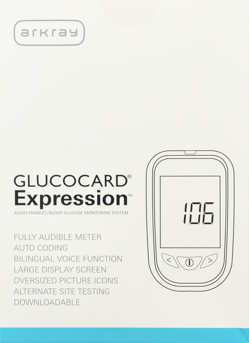 GLUCOCARD EXPRESSION METER ONLY