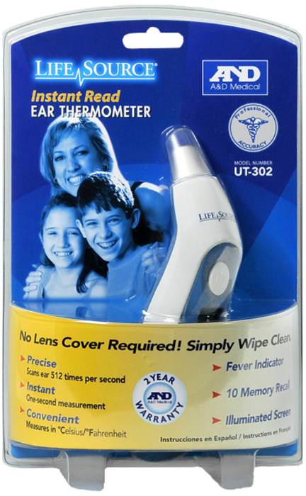 LifeSource Thermometer Ear Instant Read