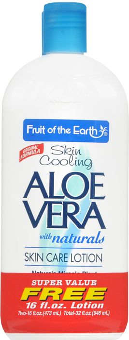 ALOE VERA LOTION 16OZ FRUIT OF THE EARTH