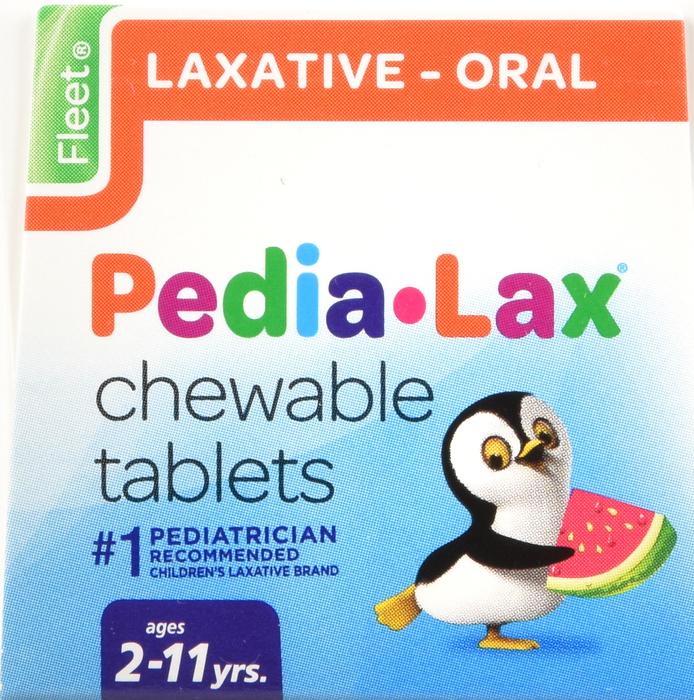 FLEET PEDIA-LAX CHEW TABLET WTRMELN 30CT