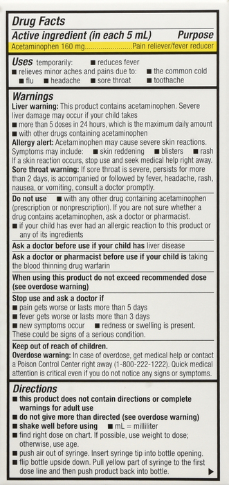 Good Neighbor Pharmacy Infants' Pain and Fever Grape Liquid 2oz