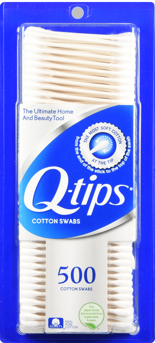 Q-TIPS COTTON SWAB 500CT