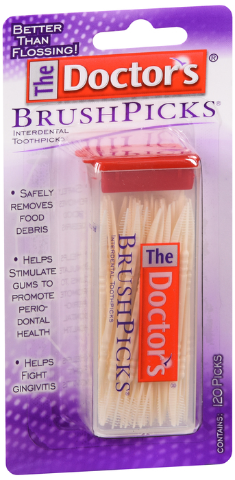 The Doctor's Brush Picks 120ct