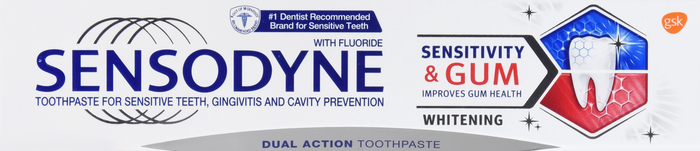 SENSODYNE SENS & GUM T/P WHITENING 3.4OZ