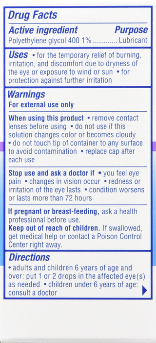 Visine Tired Dry Eye Drop 0.5oz