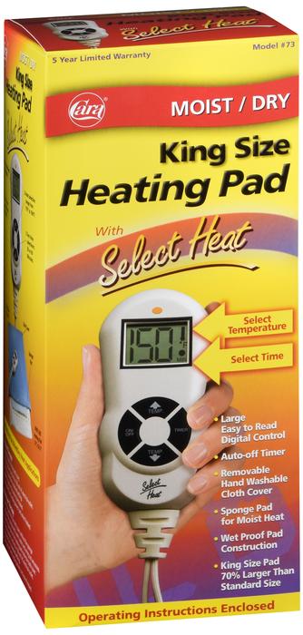 HEAT PAD MOIST/DRY LCD SWTCH#73 KNG CARA