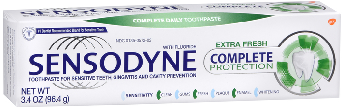 SENSODYNE PASTE COMPLETE XTR FRESH 3.4OZ