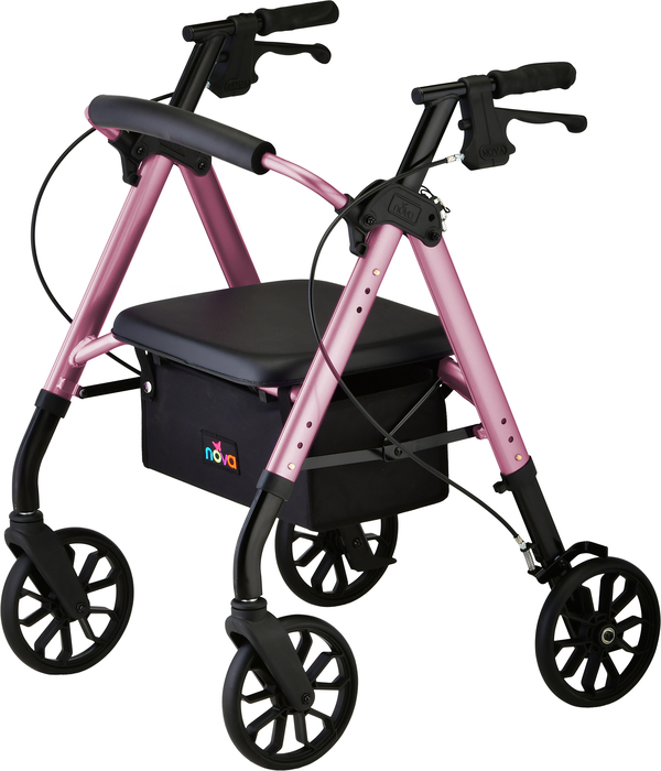 NOVA STAR 8 PETITE ROLLATOR PINK DS