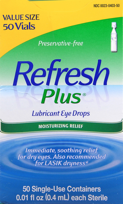 Refresh Plus 0.5 % Drop 50X0.4ml UD