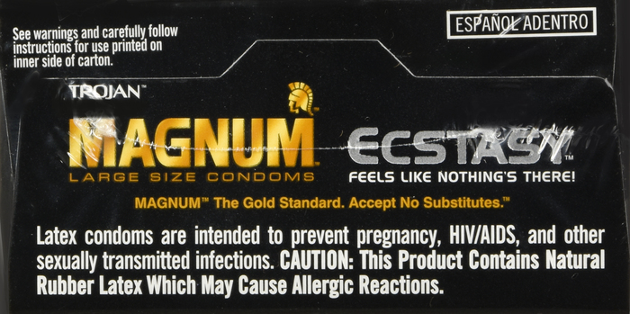 Trojan Magnum Ecstasy Large Condoms 10ct