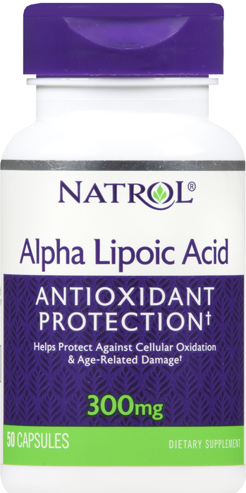 Natrol Alpha Lipoic Acid 300mg Capsules 50ct