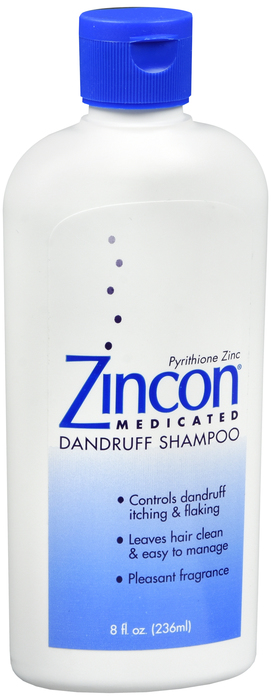 Zincon Medicated Dandruff Shampoo 8oz