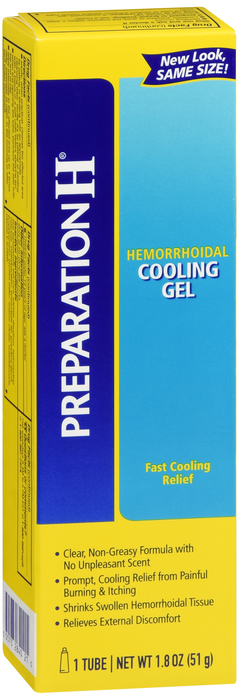 PREPARATION H COOLING GEL 1.8OZ