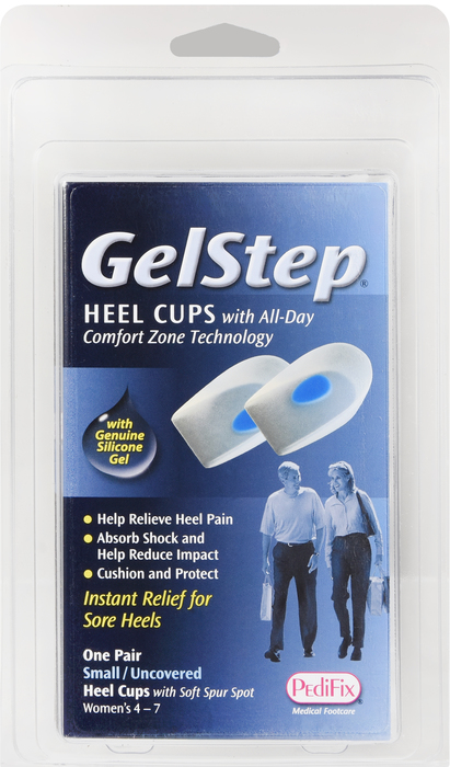 GELSTEP HEEL CUP SOFT SPUR INS S DS