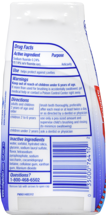 Colgate 2 in 1 Whitening Liquid 4.6oz