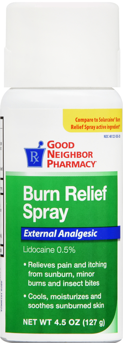 Good Neighbor Pharmacy Burn Relief Spray 4.5oz