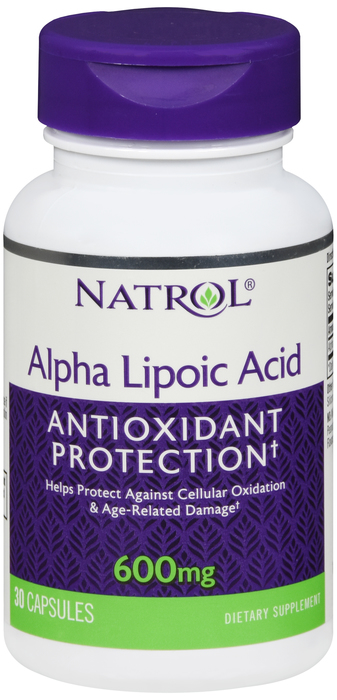 Natrol Alpha Lipoic Acid 600mg 30ct