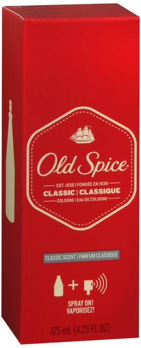 OLD SPICE COLOGNE CLASSIC 4.25 OZ