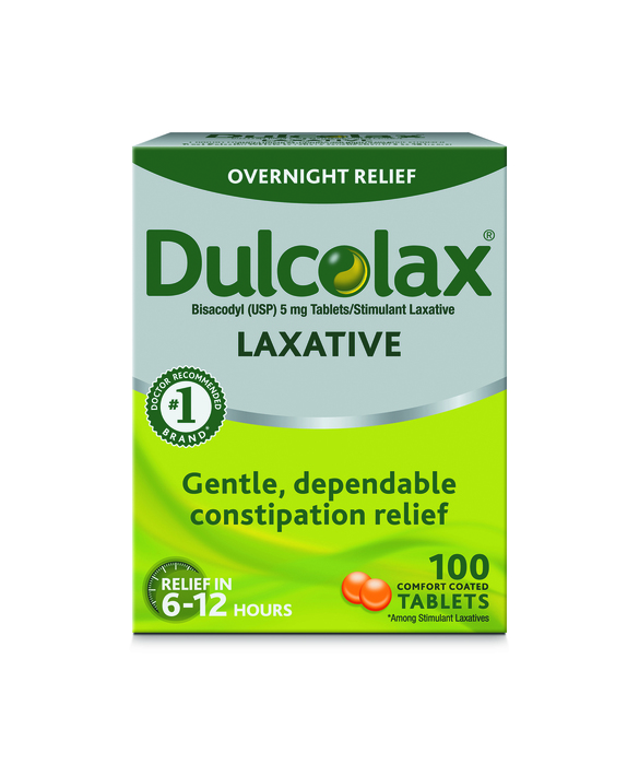 Dulcolax Laxative 5mg Tablets 100ct