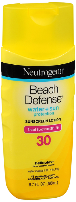 Neutrogena Beach Defense SPF 30 Sunscreen Lotion 6.7oz