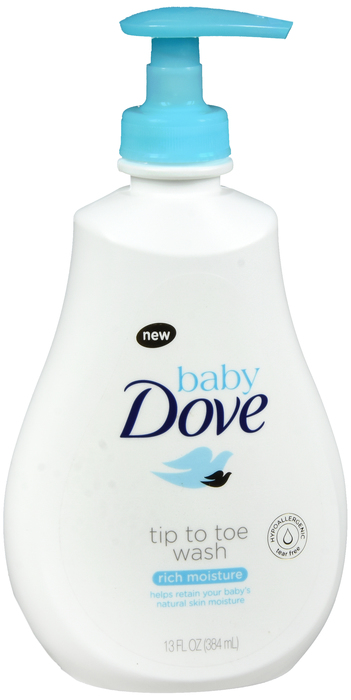 DOVE BABY WASH RICH MOISTURE 130Z