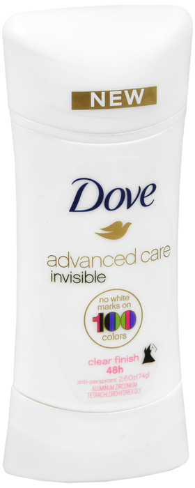 Dove Advanced Care Clear Finish Deodorant 2.6oz