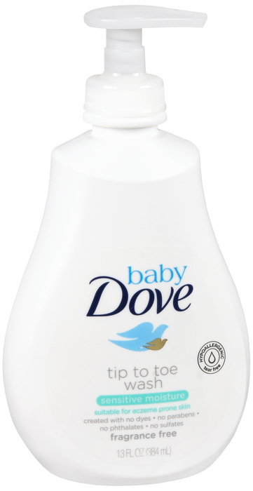 Dove Sensitive Moisturize Baby Wash 13oz