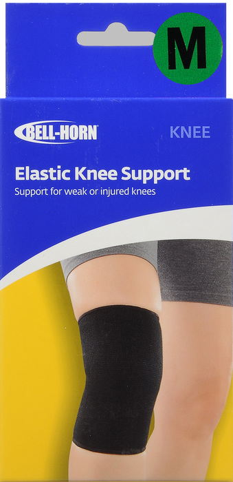 ELASTIC KNEE SUPPORT BLK M BELLHORN