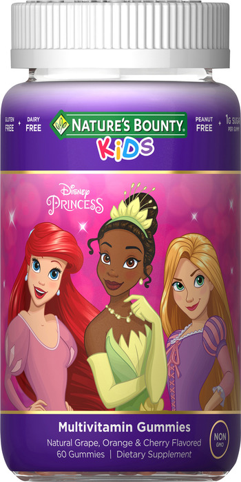 Nature's Bounty Kids Princess Multi Gummies 60ct