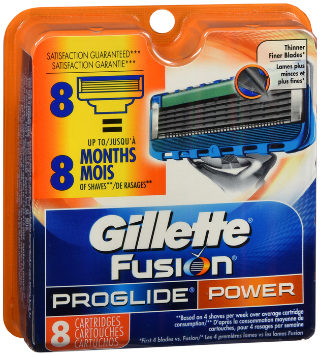 Gill Fusion5 ProGlide Power Cartridge 8ct