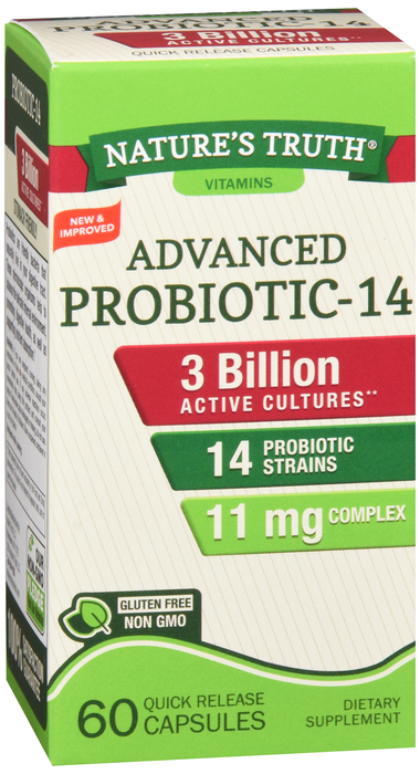 PROBIOTIC 10 70MG 3B CAPS 60CT NAT TRUTH