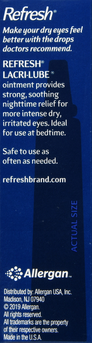 Refresh Lacri-Lube Lubricant Eye Ointment 5gm