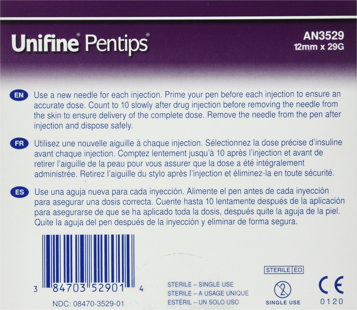 Unifine Pentips 12mmx29g 100ct