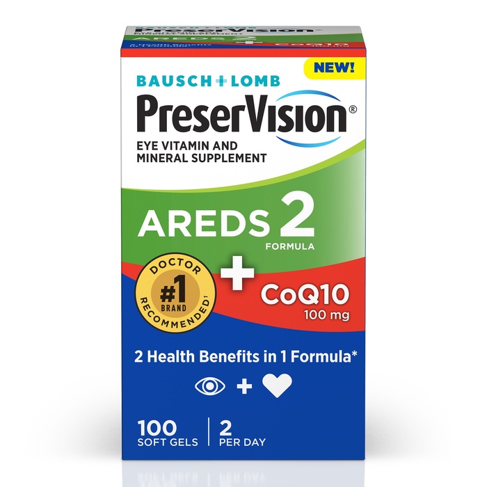 PreserVision AREDS 2 + COQ10 Softgels 100