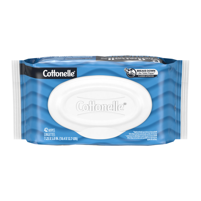 Cottonelle Flushable Wipes 42ct