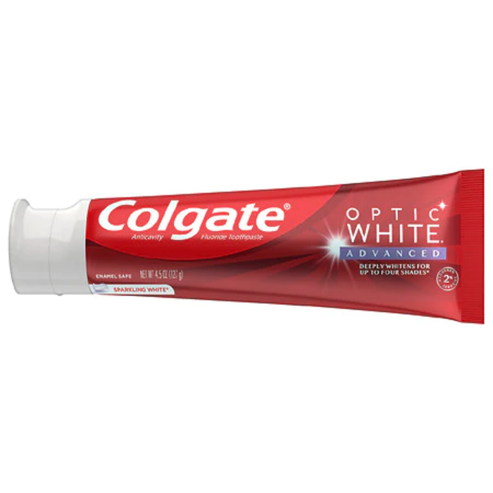 Colgate Optic White Advanced Teeth Whitening Toothpaste 4.5oz