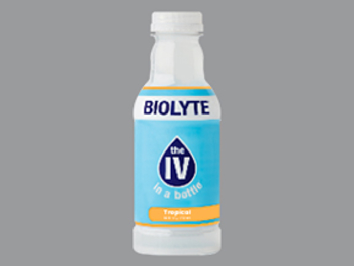 Biolyte Electrolytes Tropical Drink 12x16oz