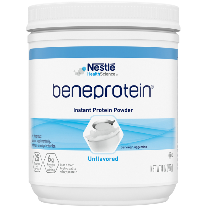 BENEPROTEIN POWDER CAN UNFLAVORED 6X8OZ