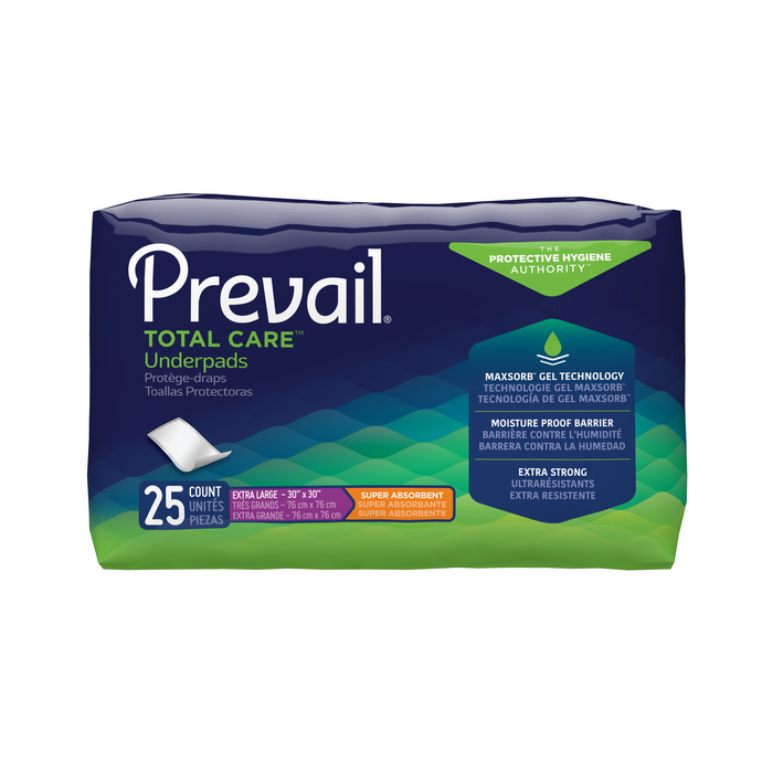 PREVAIL UNDERPADS 30X30 4X25 CT