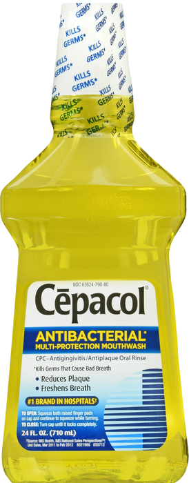 Cepacol Antibacterial Multi-Protection Mouthwash 24oz