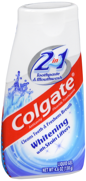 Colgate 2 in 1 Whitening Liquid 4.6oz