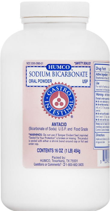 SODIUM BICARBONATE POWDER 1LB HUMCO