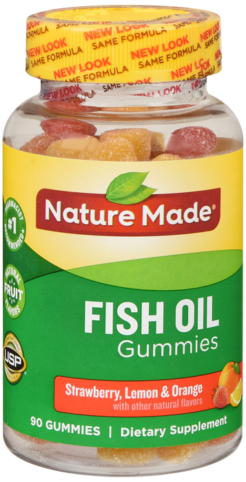 Nature Made FISH OIL 222MG GUMMIE 90ct