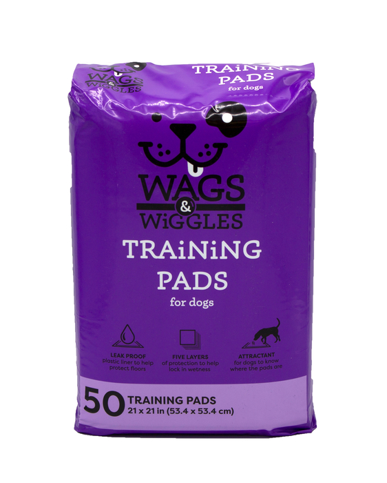 WAGS & WIGGLES DOG TRAINING PAD 50CT