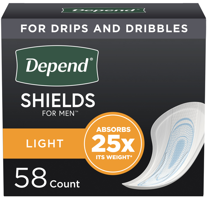 Depend Shields Men 3x58ct