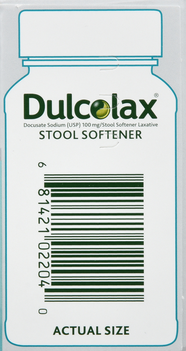 DULCOLAX STOOL SOFTENER LIQUIGEL 100CT