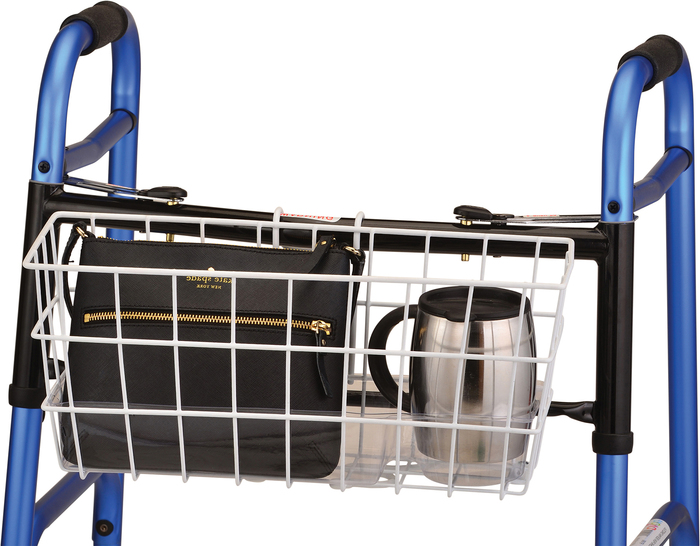 Basket with Liner White For Folding Walker 438B Nova