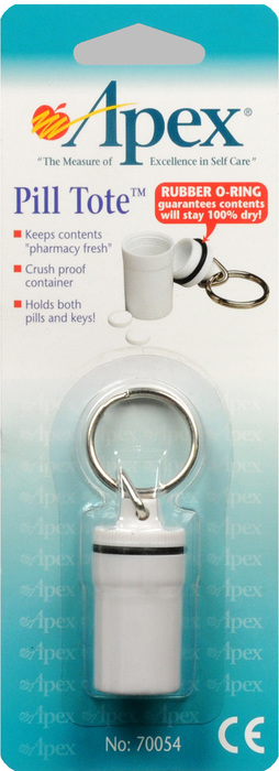 Apex Pill Tote with Keyring 1ct