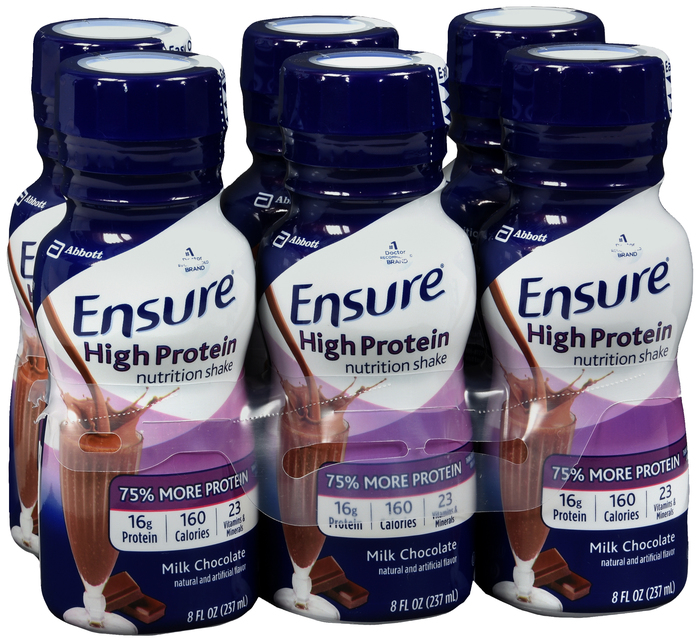 Ensure Active High Protein Nutrition Shake 8oz Milk Chocolate 6ct