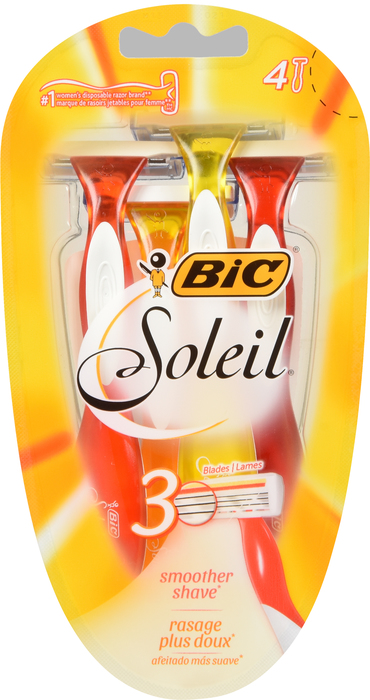 BIC SOLEIL RAZOR SENSITIVE SKIN 4CT